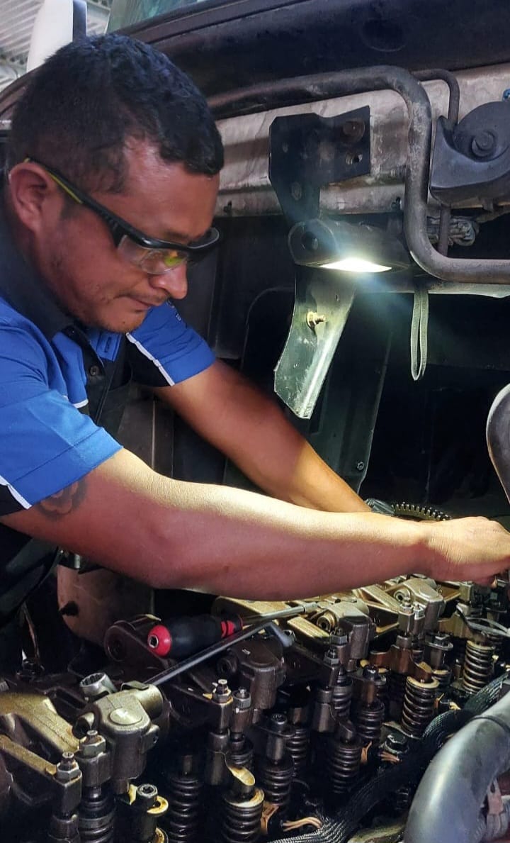 Reparación de motor
